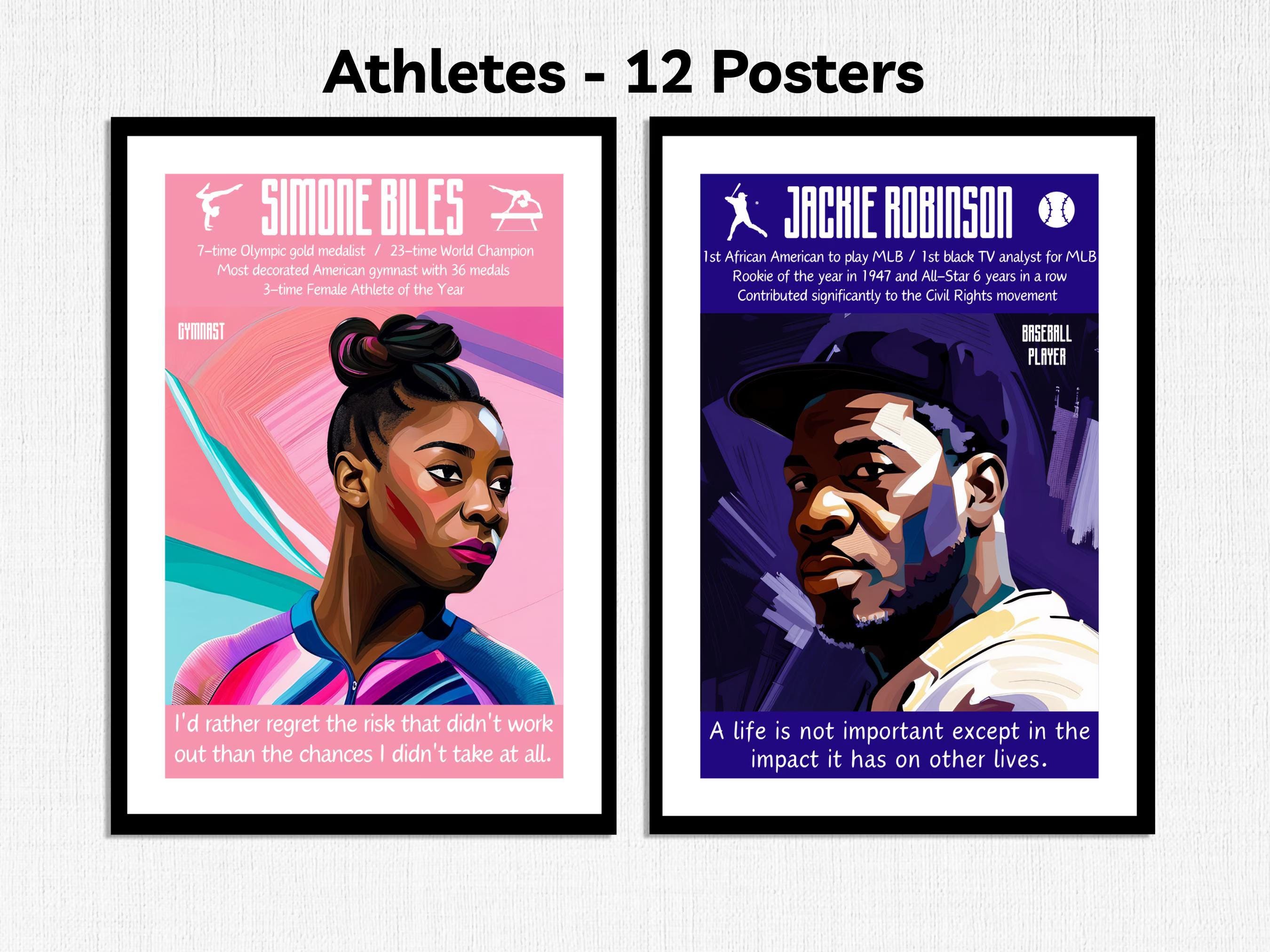 Black History Month Poster Bundle: Inspiring African American Leaders ...