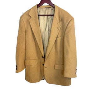 Burberrys Camel Hair Coat - Etsy