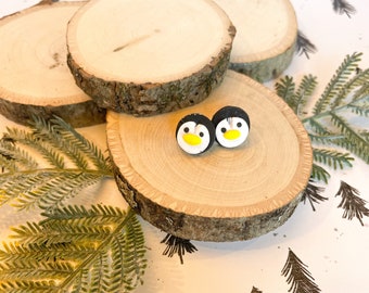 Penguin earrings