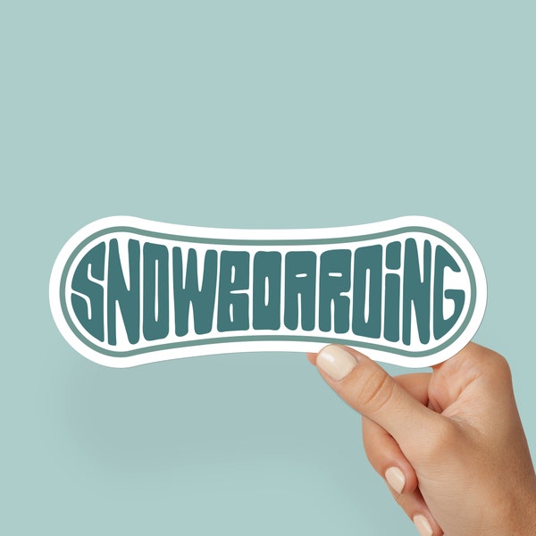 Snowboard Stickers Etsy