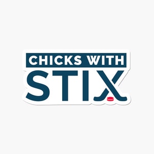 Trending Hockey Cool stickers, Chix with stick sticker, Pc decal, Sports decal, Cute car stickers, Retro Vinyl