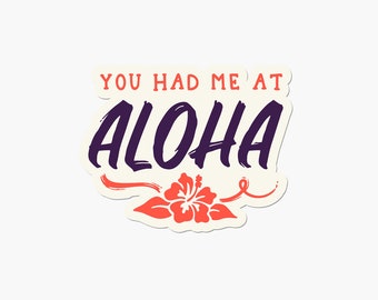 Hawaii Stickers forPhone case Skateboard laptop Tumbler Cool Sticker, Postcard Decoration, Souvenir Stickers, City Collection