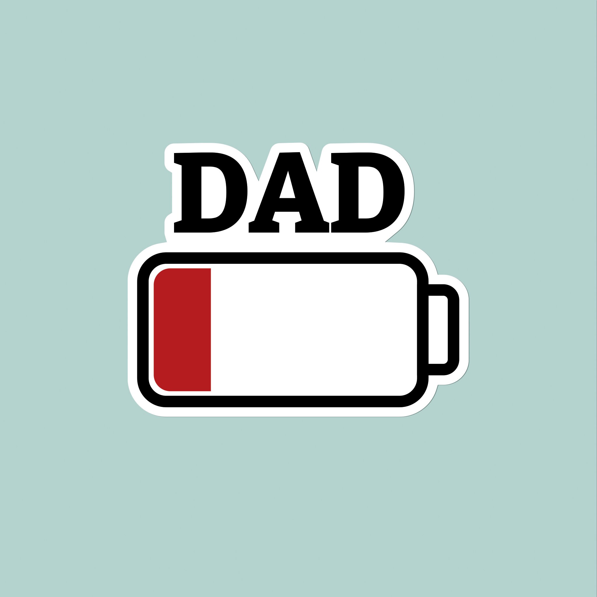 Funny Dad Sticker Sarcastic Father's Day Gift Laptop Decal Meme ...