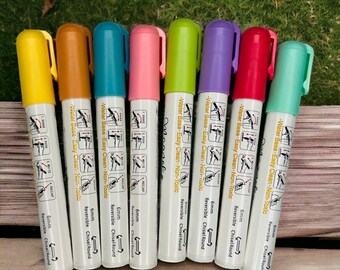 Chalk Paste paint pen MACARON 8 pack