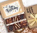 Chocolate Brownie Gift Box, Birthday Gift Box, Letterbox Gift, Postal Brownies Box, Letterbox Brownies, Gift for Her, Gift for Him