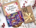 Valentines Chocolate Gift Box - Valentines Day Gift - Birthday Cadbury Hamper - Thank You Chocolate