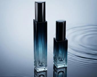 Luxury Refillable Perfume Bottle 5ml 10ml | Vintage Glass Atomizer Spray | Portable Travel Fragrance Container | Elegant Mini Perfume Bottle