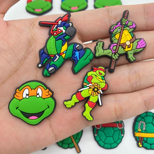 Ninja Crocs Jibbitz Etsy