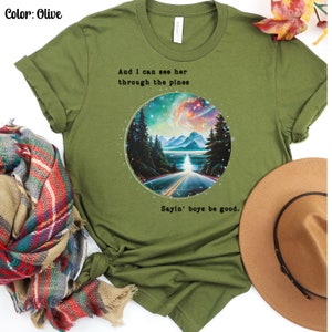 Camisa Eu te seguirei até Virgie - Camisa Tyler Childers - Camisa Celestial