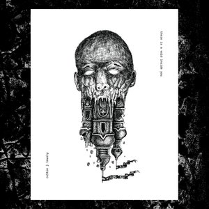 8.5 x 11 Art Print - there is a void inside you
