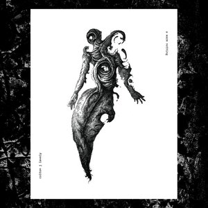 8.5 x 11 Art Print - a warm nothing