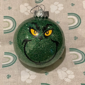 Grinch Christmas Ornament
