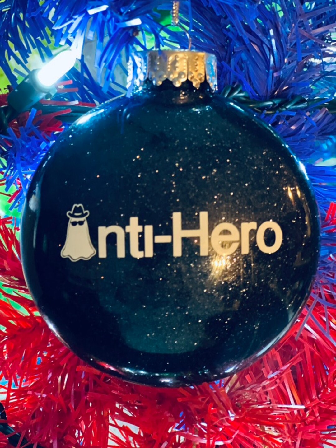 Taylor Swift Antihero Plastic Glitter Ornament Etsy