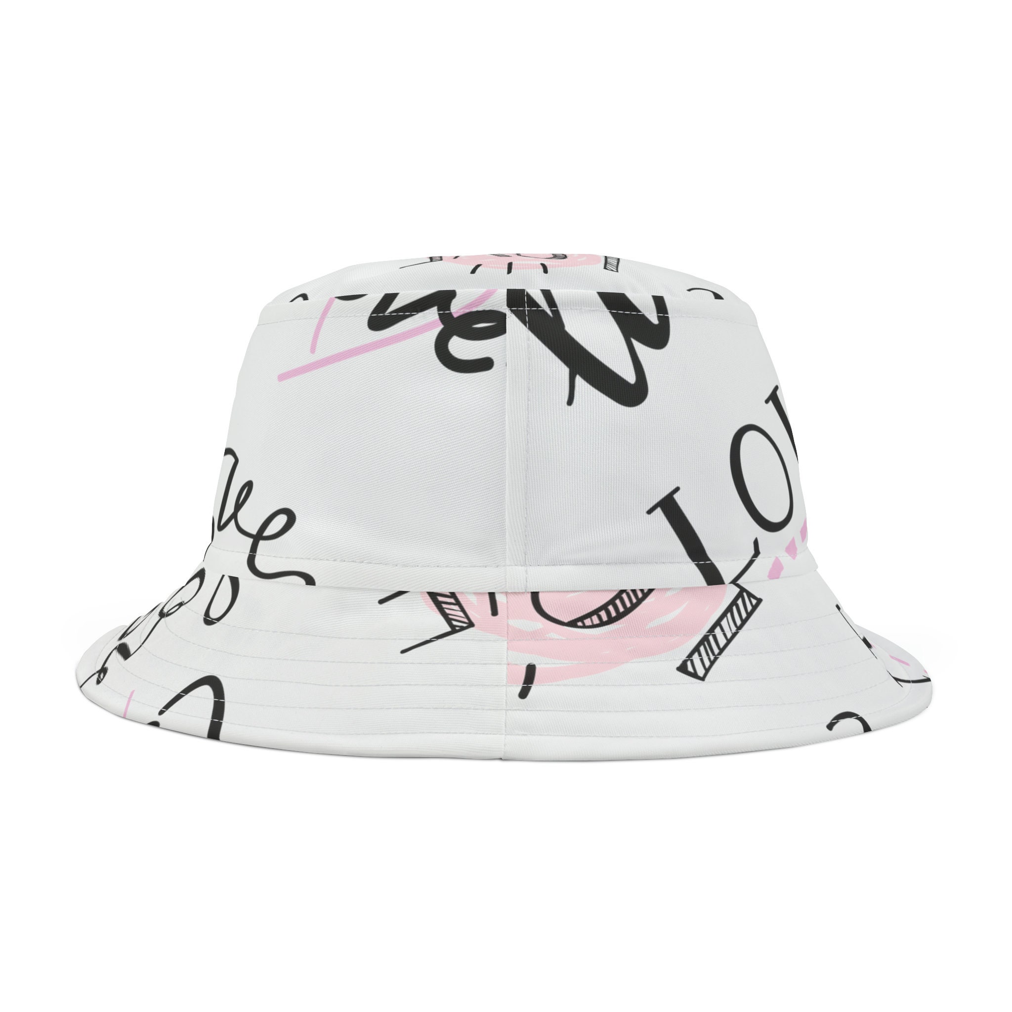 #13❤️LOVE:HANDMADE. BUCKET HAT Blessed Love Bucket Hat – gatdoecollections main image 3