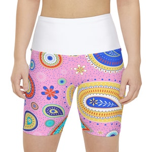 Women&#39;s Workout Shorts - Workout Shorts, Yoga Shorts, High Waist Comfy Elastic Band Shorts, Biker Shorts Pants, Gym Pants, Exercise
