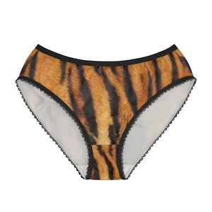 WOMEN&#39;S BRIEFS - Tiger Women&#39;s Briefs - Ladies Briefs - Women&#39;s Underwear - Wedding Gifts - Women&#39;s Clothes - Briefs For Her