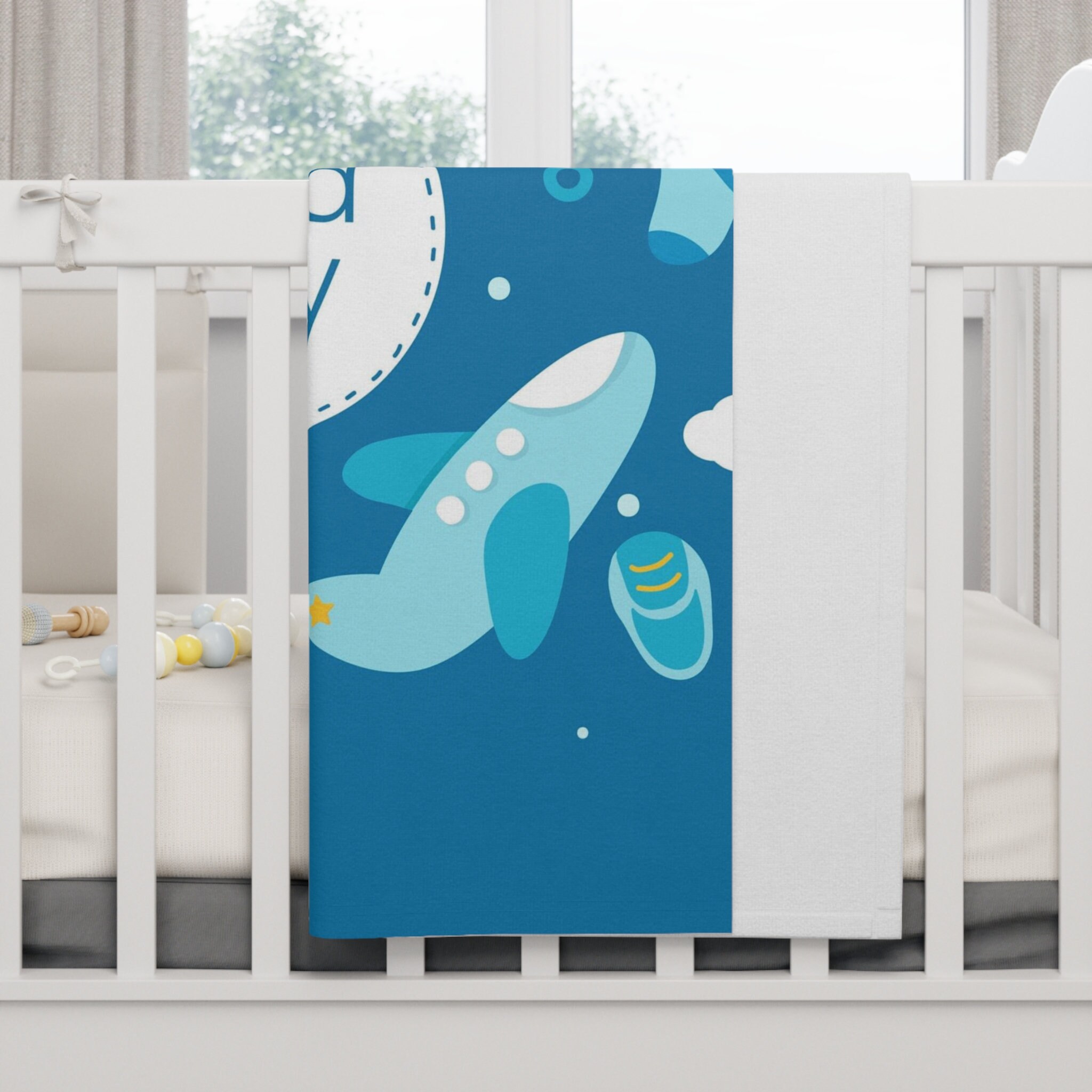 SOFT FLEECE BABY Blanket It's A Boy Soft Fleece Baby Blanket Baby