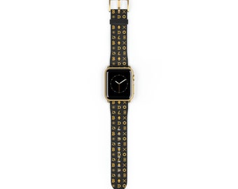 Handmade Designer Leather Apple Watch Band / Watch Apple Band / Luxury Apple Watch Band / Leather Bands / Luxury Gift /38/40/41mm