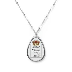 JESUS CHRIST NECKLACE - Religious Pendant - Sterling Jesus Charm - Lord Jesus Pendant - Jesus Lover Gift - Custom Necklace