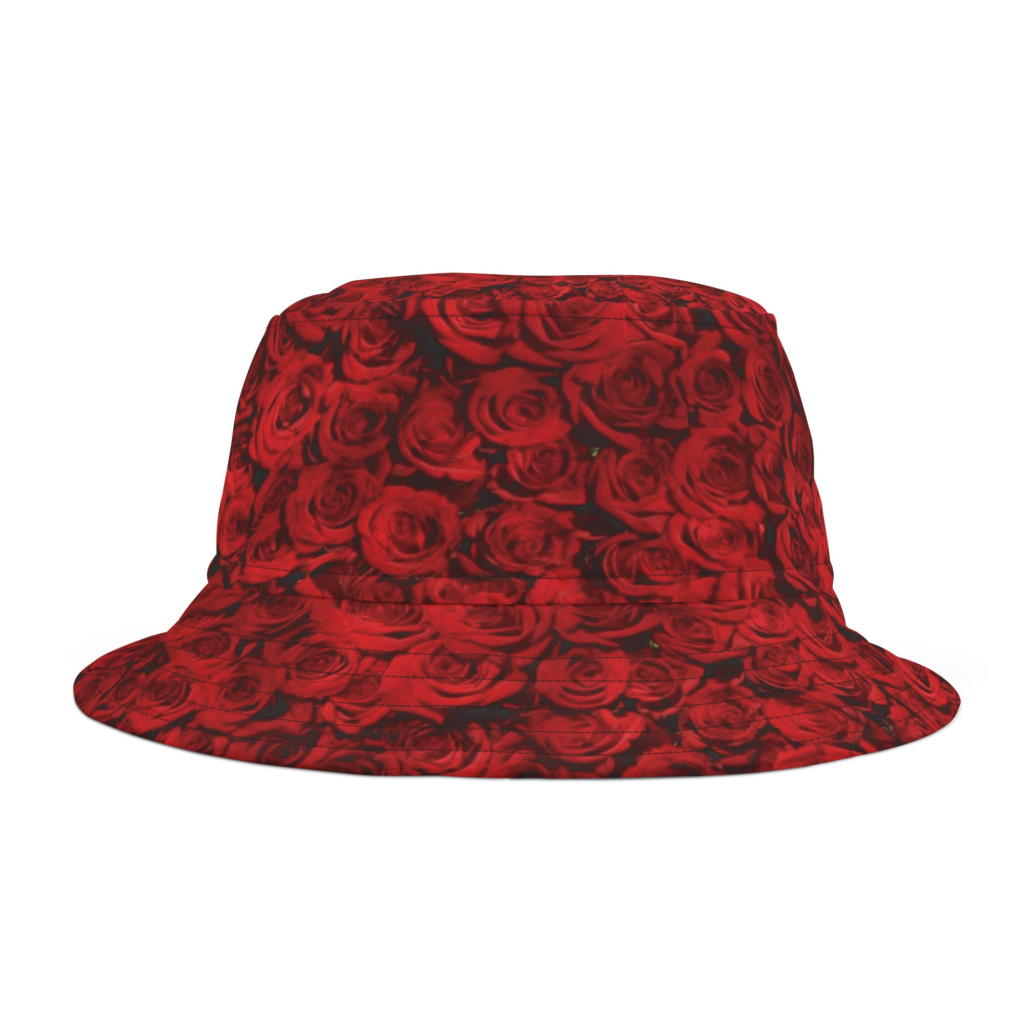 ★THE GREATEST★Rose Bucket Hat Red Rose Bucket Hat, Unisex Bucket Hat, Summer Hat, Sun Hat