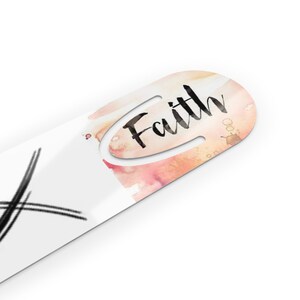 FAITH BOOKMARK - Bible Bookmark - Religion Bookmark - Christian Bookmark - Jesus Bookmark - Printed Bookmark - Gift For Reader