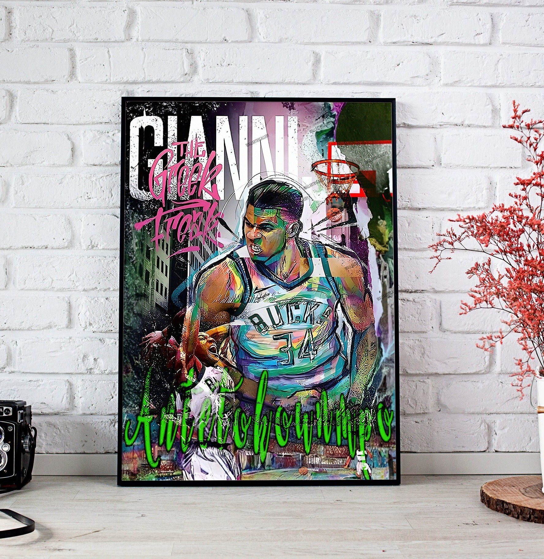 Basketball Tank Tops Print Cotton Giannis Flex Flexing Antetokounmpo  Giannis Antetokounmpo Freak Greek Freak Basketball