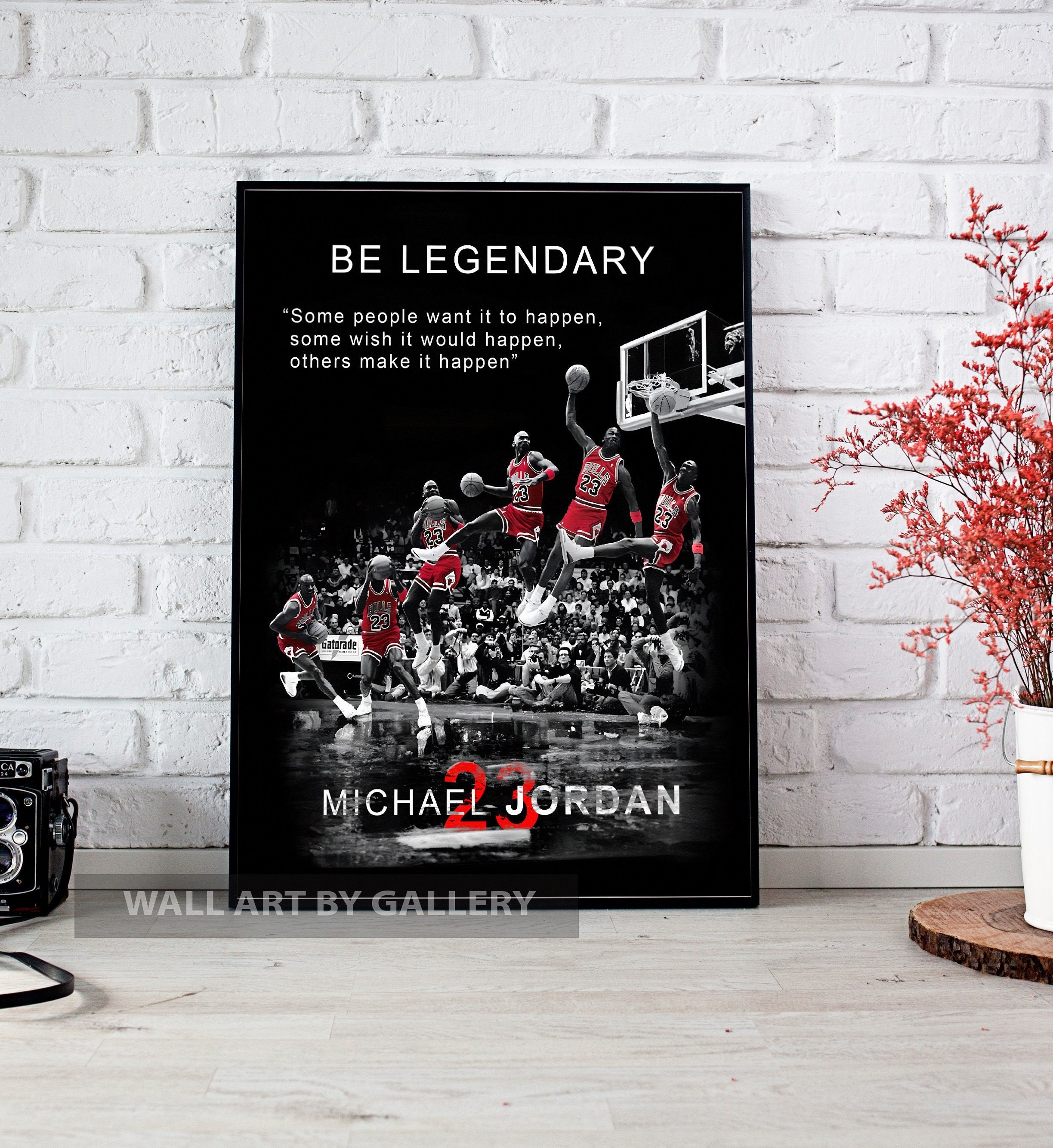 Chicago Bulls All-Time Greats (9 Legends, 6 Championships) Premium Poster  Print - Photofile