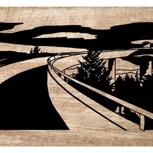 Clingmans Dome Tennessee Digital File | PNG | SVG | DXF