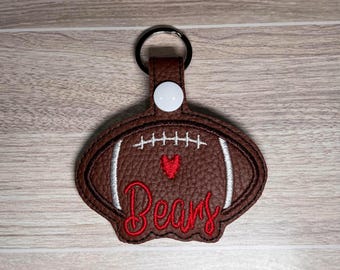 Bears Football Keychain