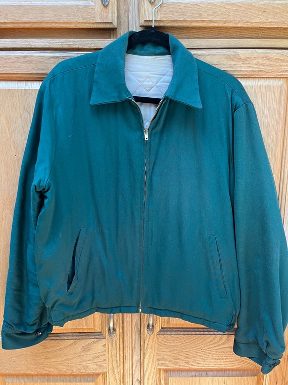 ジャケット・アウター 60s 70s CORPORATE STAFF WORK JACKET Mr 2 Ply 1960's Vintage Workwear Jacket Gabardine Delivery