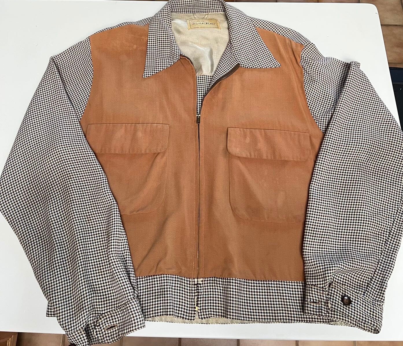 1950s Berkray Two Tone Ricky Jacket - Etsy 1950s Berkray Two Tone Ricky Jacket - Etsy