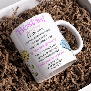 Best Friend Mug, Best Friends Coffee Mug, Personalized Best Friend Mug, Friends Mug, Gift For Friends, Best Friends Coffee Cup, Friends Gift