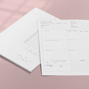 RN Day Shift Report Sheet