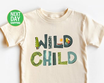 Koszulka dla malucha Wild Child: Boho Kids Tee