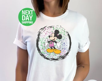 Mardi Gras Mickey Mouse Carnival T-Shirt, Disney 2024 shirt, Disney Mardi Gras Tshirts, Mardi Gras Disneyland Vacation T Shirt, Gifts -DG091