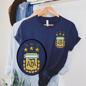 Argentina World Cup Champion T-Shirt: Football Meme Unisex Tee image 3