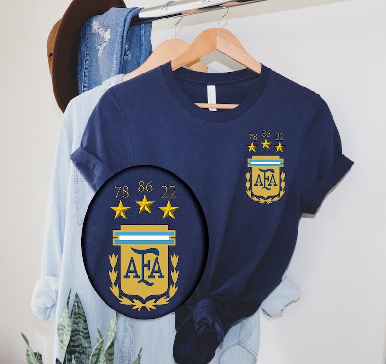 Argentina World Cup Champion T-Shirt: Football Meme Unisex Tee image 3