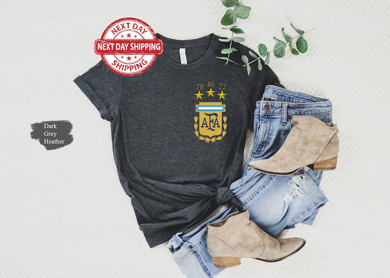 Argentina World Cup Champion T-Shirt: Football Meme Unisex Tee image 5