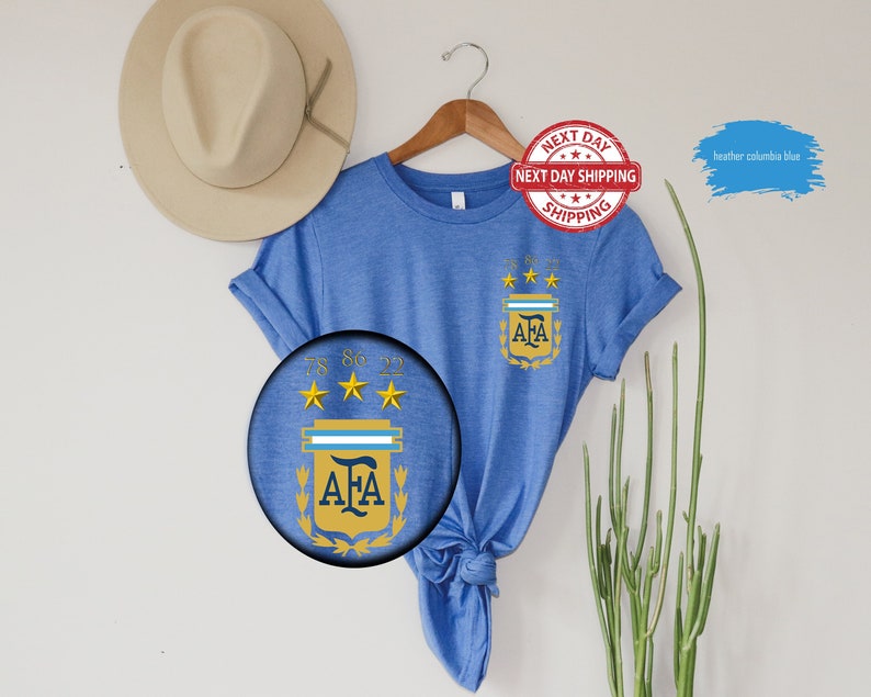 Argentina World Cup Champion T-Shirt: Football Meme Unisex Tee image 1