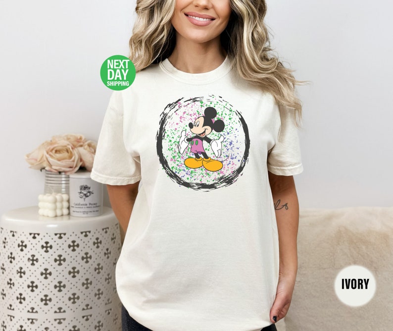 Mardi Gras Mickey Mouse Carnival T-Shirt, Disney 2024 shirt, Disney Mardi Gras Tshirts, Mardi Gras Disneyland Vacation T Shirt, Gifts DG091 image 5