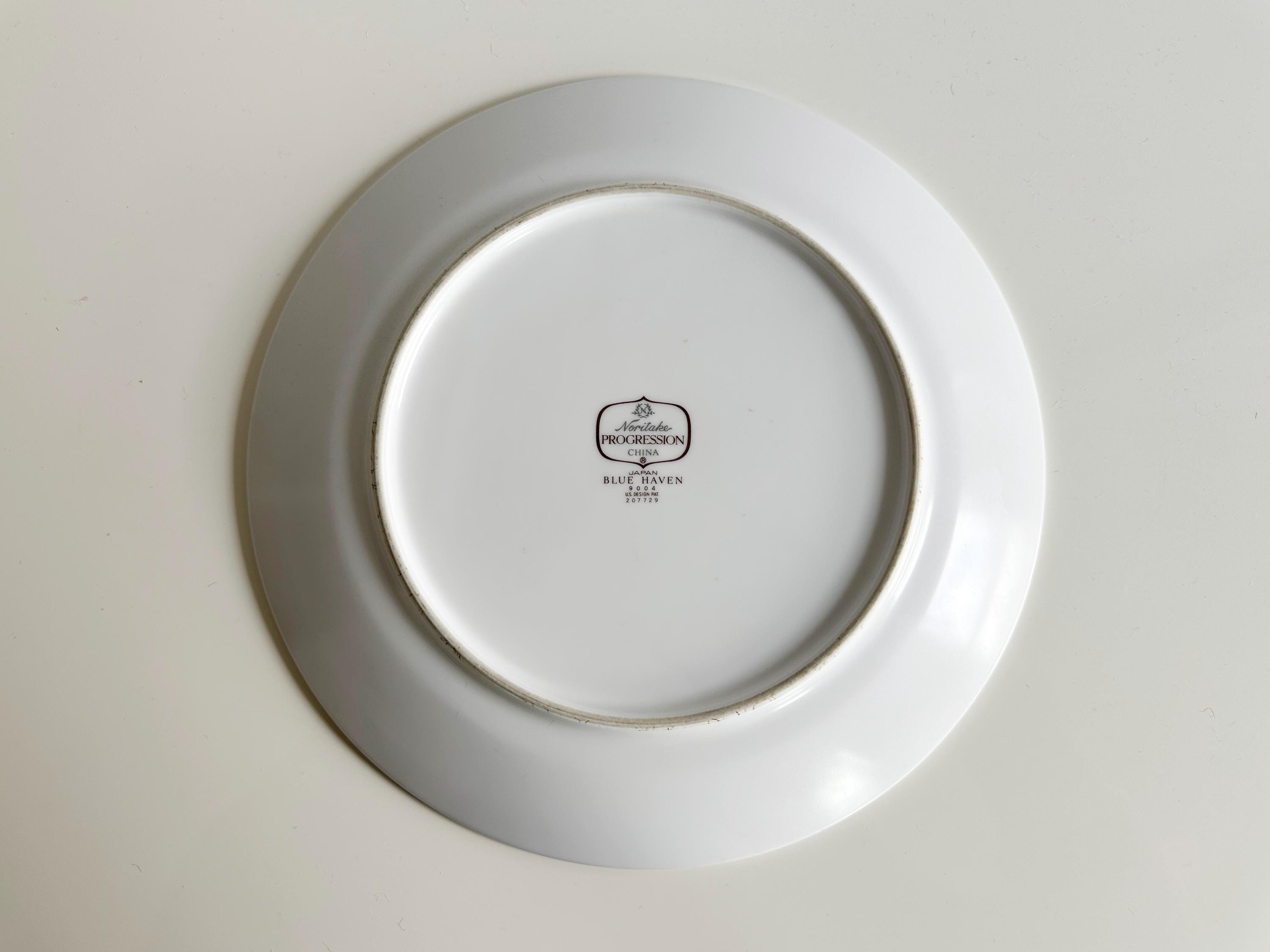 Noritake Blue Haven Floral Progression Dinnerware: Plates, Bowls