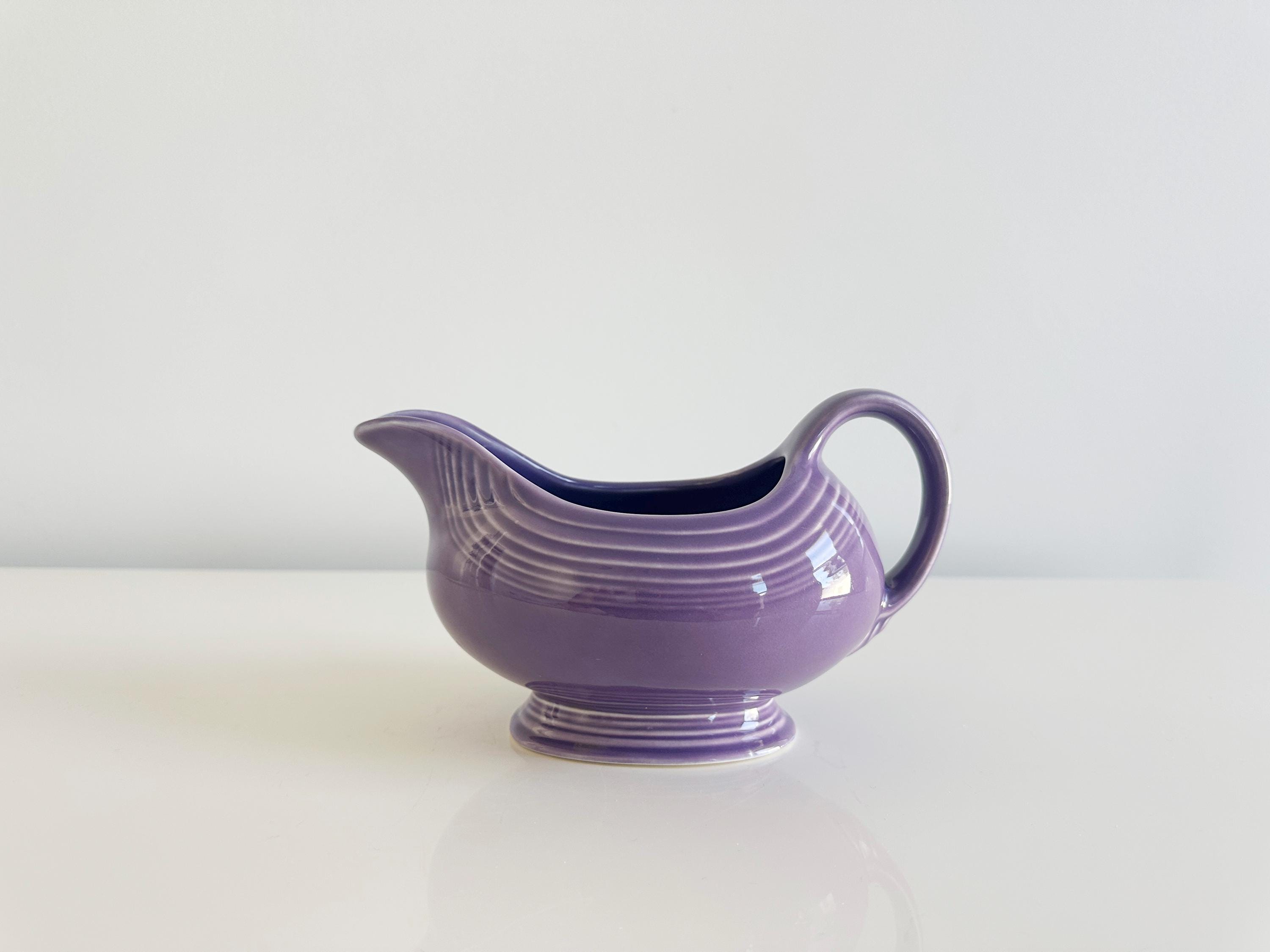 Vintage Fiesta Lilac Purple Gravy Sauce Boat by Homer Laughlin