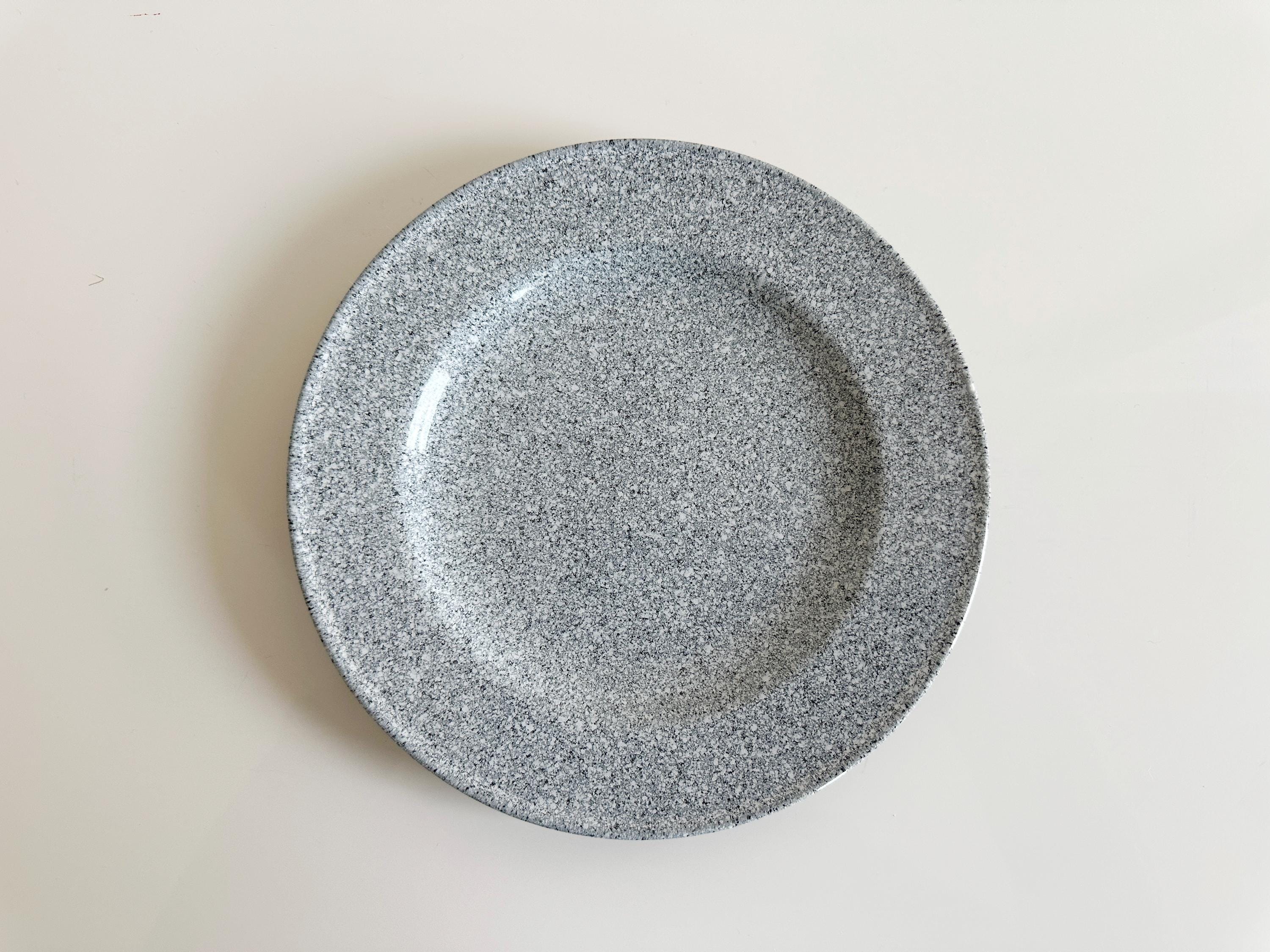Mikasa Ultrastone Gray Granite Contemporary Dinnerware Accent