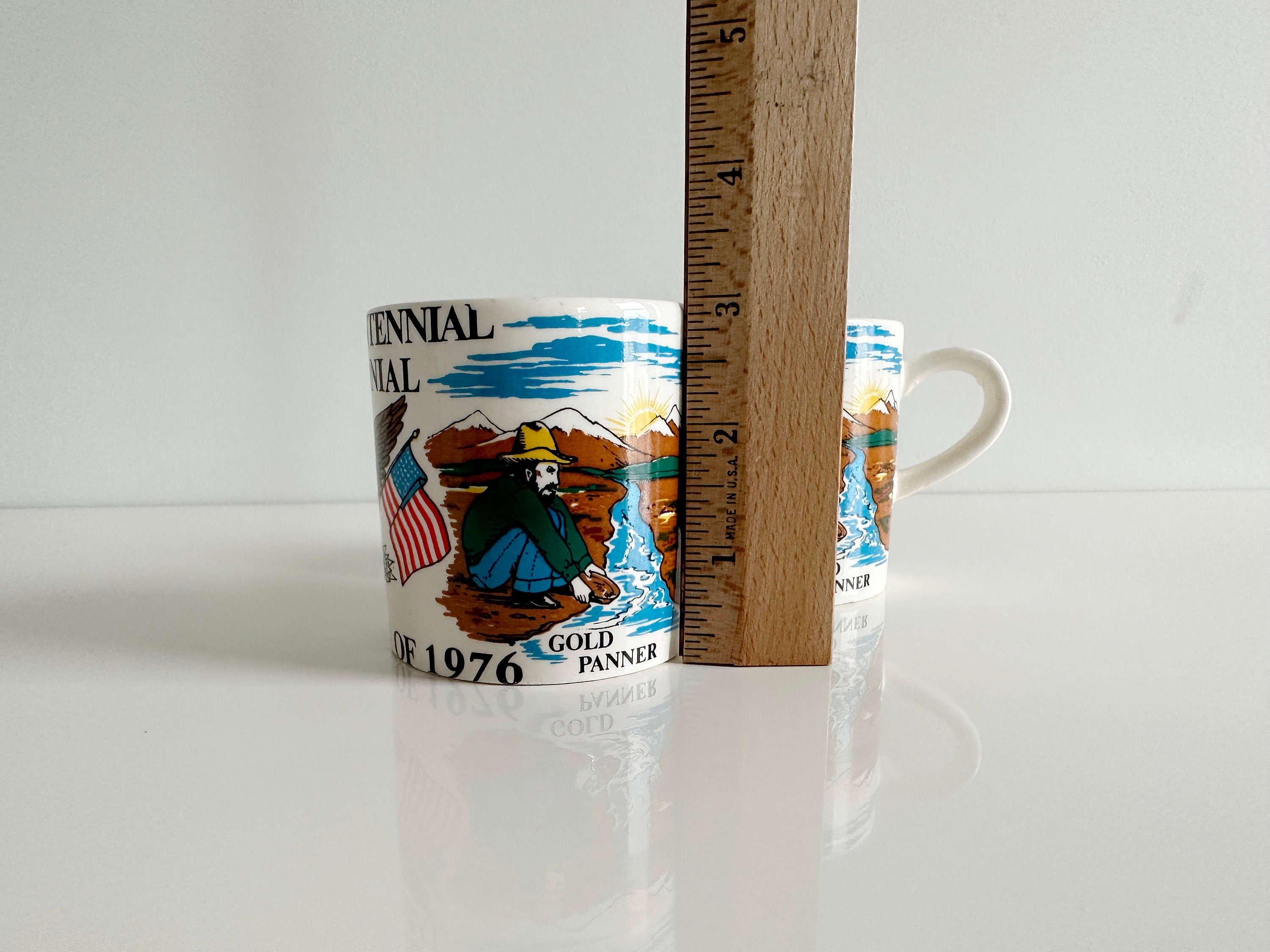 70s USA コロラド マグカップ ヴィンテージ Colorado Centennial Mugs Set of 2 Vintage Japan 1970s - Etsy