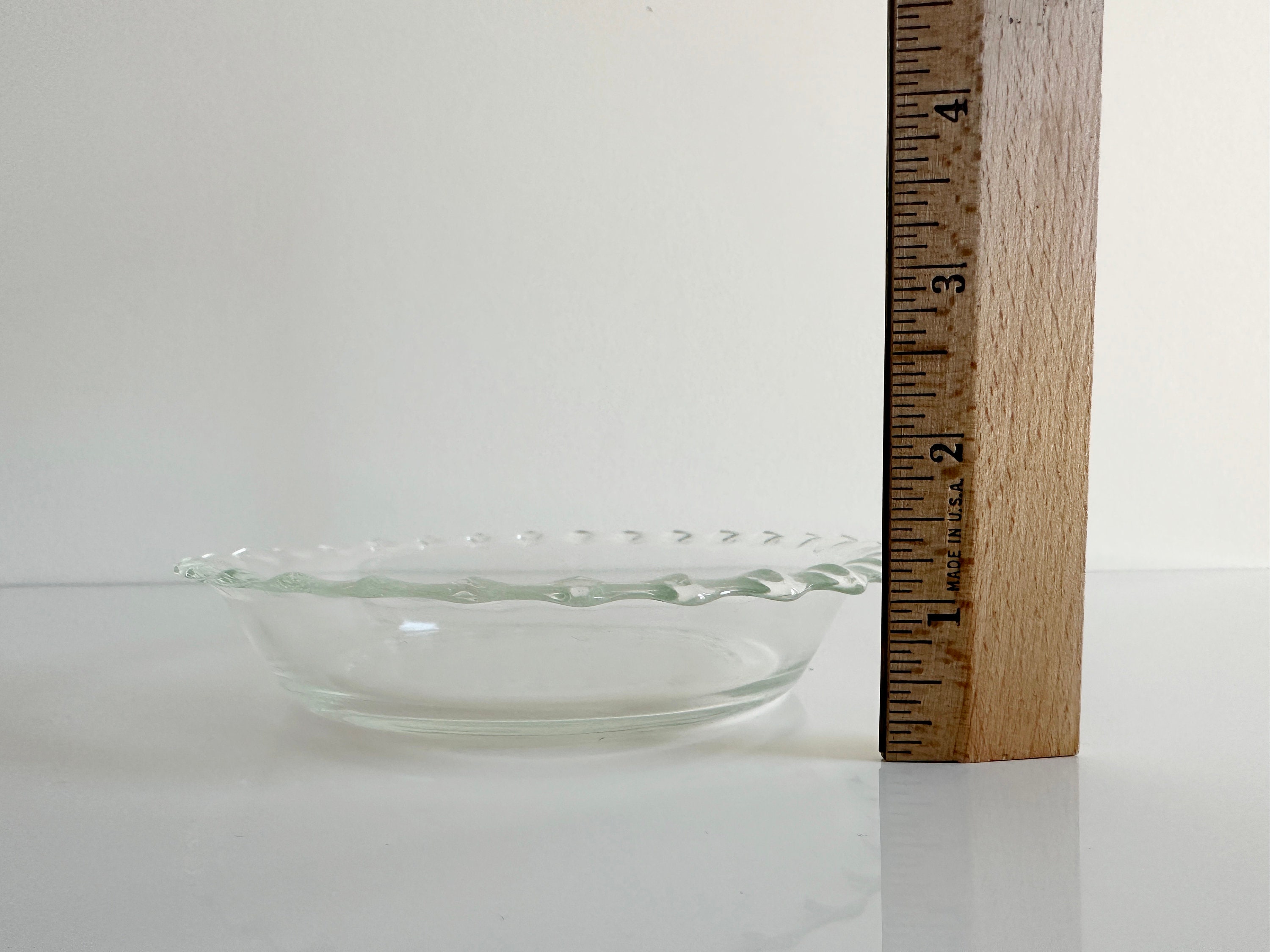 Pyrex Mini Pie Pan 6 Fluted Glass Tart 206 A9 Vintage 1950s Etsy