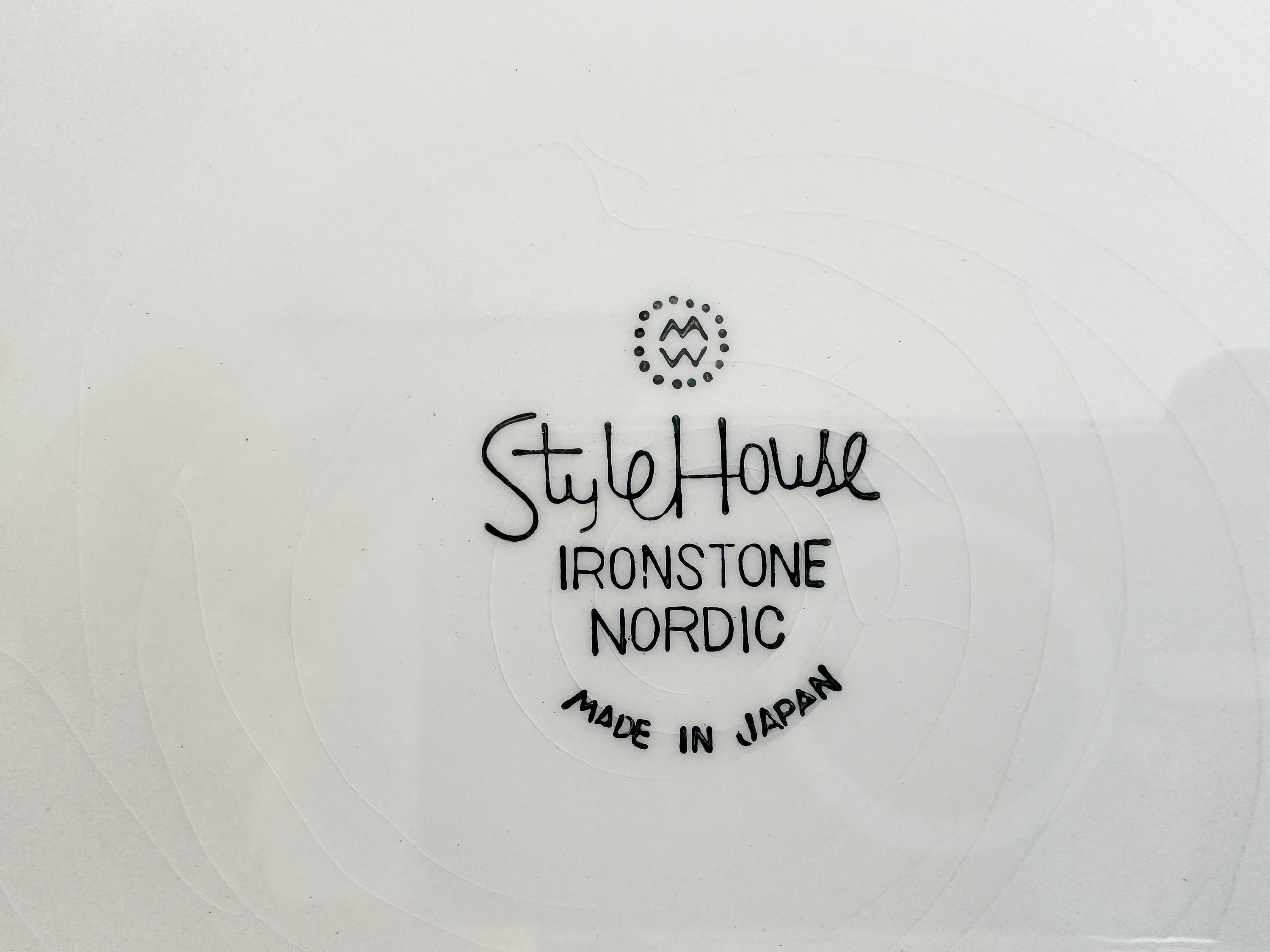 Vintage Style House Nordic Chop Plate: Turquoise Blue Floral