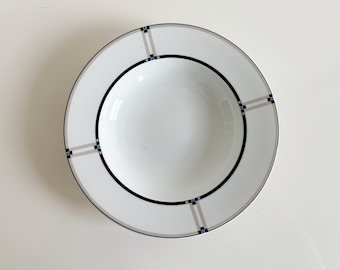 Studio Nova Exhibition Soup Bowl or Cup & Saucer: Vintage Post Modern Dinnerware
