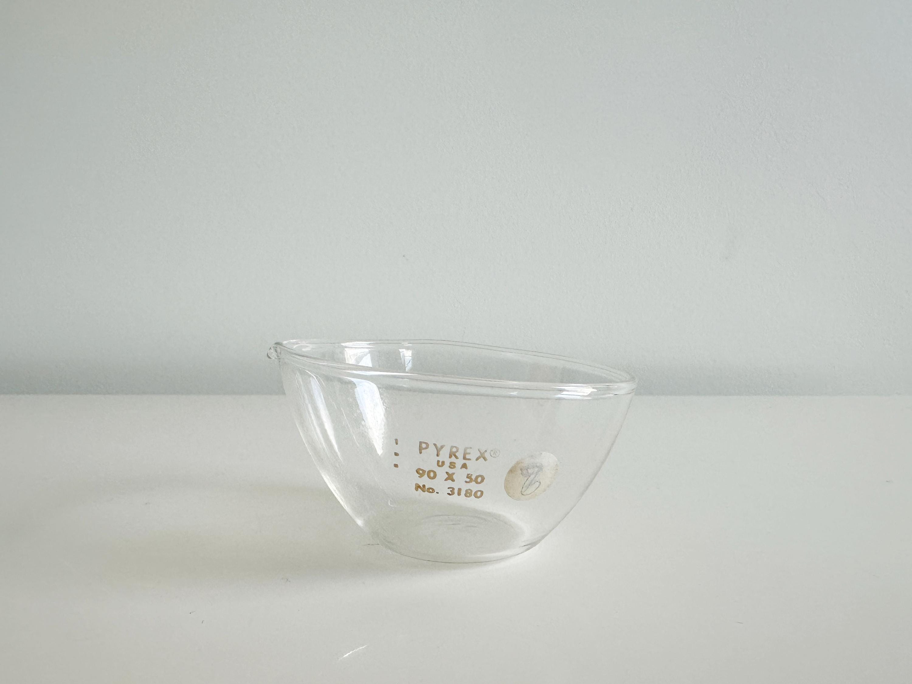 Pyrex Lab Sparge Vintage Pyrex Brand 3180-90 Laboratory Evaporating Dish Chemistry ...