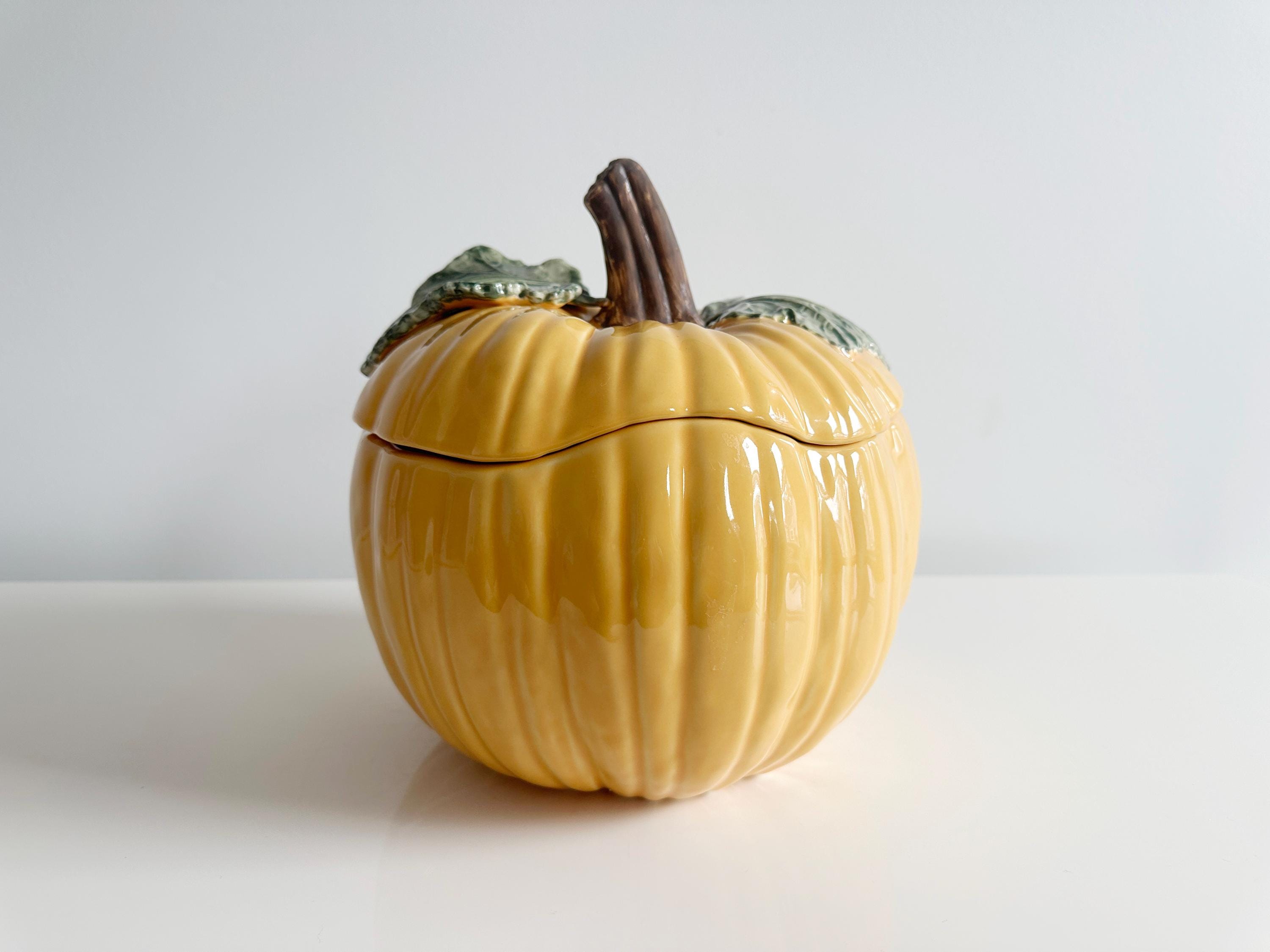 Williams-sonoma Autumn Gourd Collection Ceramic Pumpkin Soup