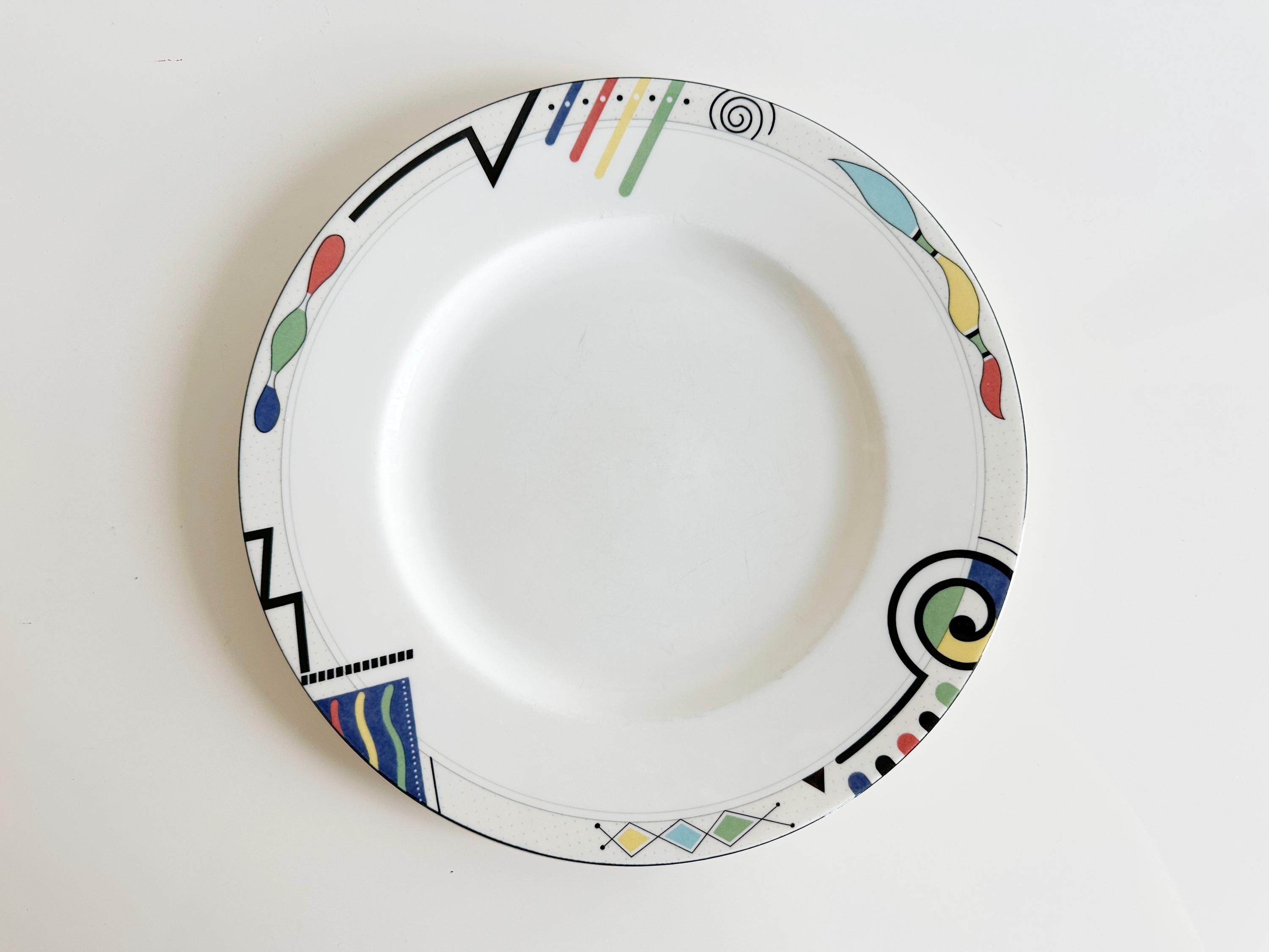 Mikasa Headline Dinnerware: Ultima+ Post Modern Dishes, 1990s